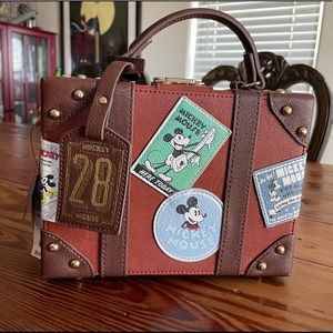Loungefly Disney Mickey Patch Trunk Crossbody